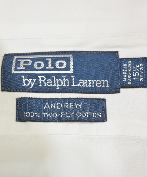 Polo Ralph Lauren（ポロラルフローレン）カジュアルシャツ 白 サイズ:15 1/2(M位) メンズ/2200687808038