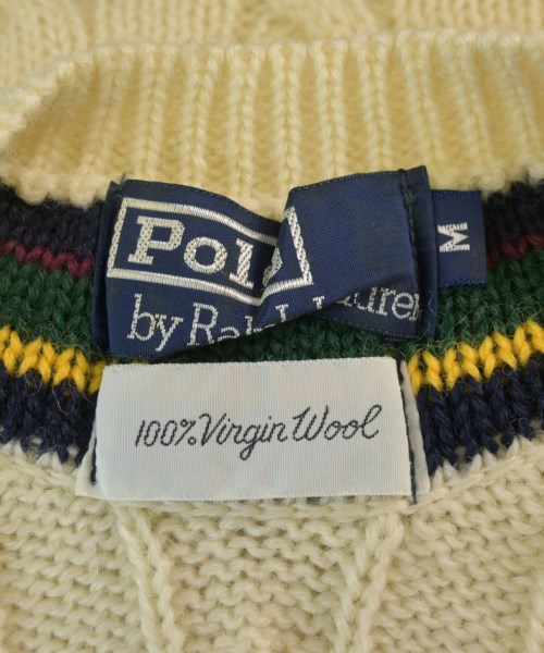 Polo Ralph Lauren（ポロラルフローレン）ニット・セーター 白 サイズ:M メンズ/2200681029163