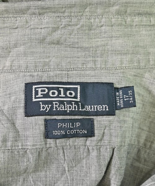Polo Ralph Lauren（ポロラルフローレン）カジュアルシャツ グレー サイズ:17(XXL位) メンズ/2200690432015