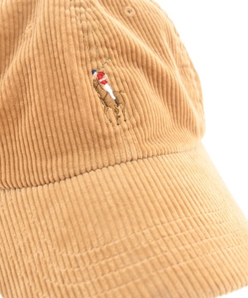 Polo Ralph Lauren（ポロラルフローレン）キャップ ベージュ サイズ:- レディース/2200676234152