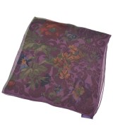 RALPH LAUREN PURPLE LABEL（ラルフローレンパープルレーベル）バンダナ・スカーフ 紫 サイズ:- レディース/2200623007037