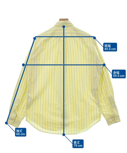 Ralph Lauren（ラルフローレン）カジュアルシャツ 黄 サイズ:15 1/2(M位) メンズ/2200615008189