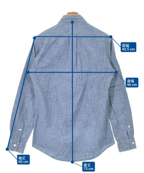 Ralph Lauren（ラルフローレン）カジュアルシャツ 青 サイズ:XS メンズ/2200623095034
