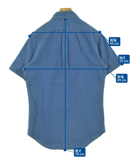 Ralph Lauren（ラルフローレン）カジュアルシャツ 青 サイズ:M メンズ/2200621667424