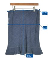 Ralph Lauren（ラルフローレン）ひざ丈スカート 紺 サイズ:12(M位) レディース/2200633756024
