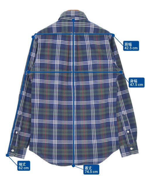 Ralph Lauren（ラルフローレン）カジュアルシャツ 紺 サイズ:XS メンズ/2200610037368