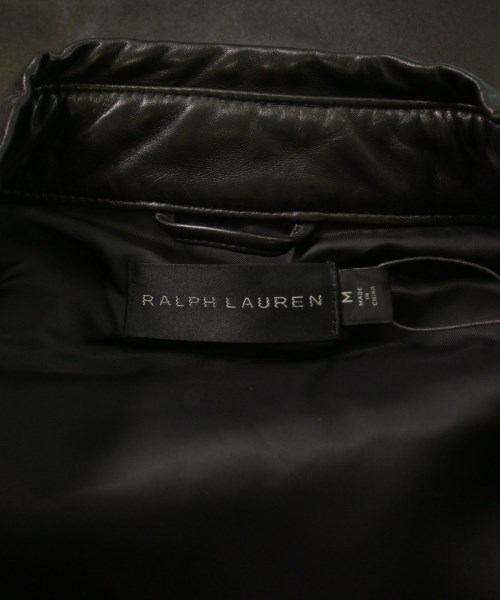 Ralph Lauren Black Label（ラルフローレンブラックレーベル）ライダース 黒 サイズ:M メンズ/2200614409024