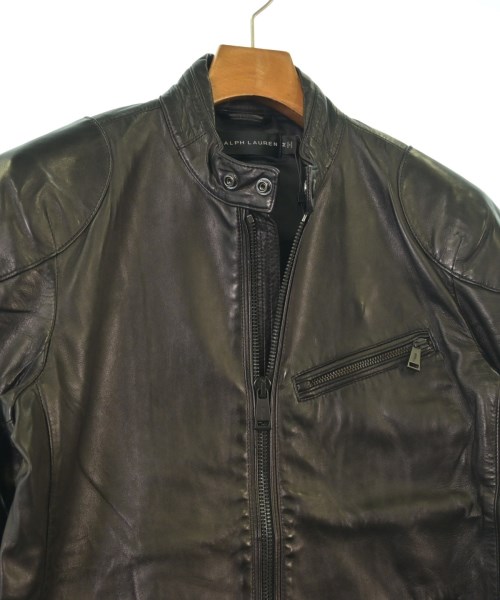Ralph Lauren Black Label（ラルフローレンブラックレーベル）ライダース 黒 サイズ:M メンズ/2200614409024