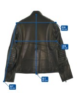 Ralph Lauren Black Label（ラルフローレンブラックレーベル）ライダース 黒 サイズ:M メンズ/2200614409024