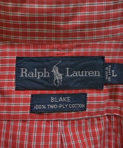 Ralph Lauren（ラルフローレン）カジュアルシャツ 赤 サイズ:L メンズ/2200616935712
