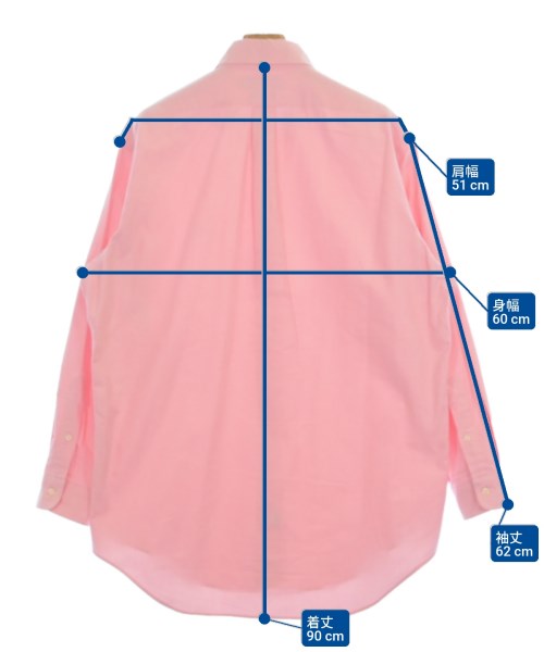 Ralph Lauren（ラルフローレン）カジュアルシャツ ピンク サイズ:M メンズ/2200617751175