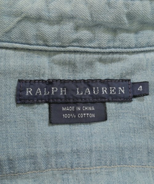 Ralph Lauren（ラルフローレン）カジュアルシャツ 青 サイズ:4(XL位) レディース/2200673019042