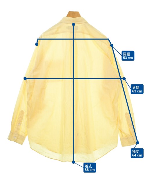 Ralph Lauren（ラルフローレン）カジュアルシャツ 黄 サイズ:XL メンズ/2200673465023