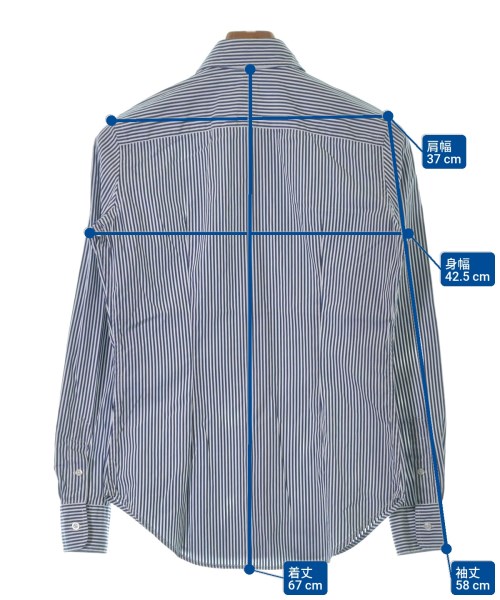 Ralph Lauren（ラルフローレン）ドレスシャツ 紺 サイズ:2(M位) レディース/2200677009018