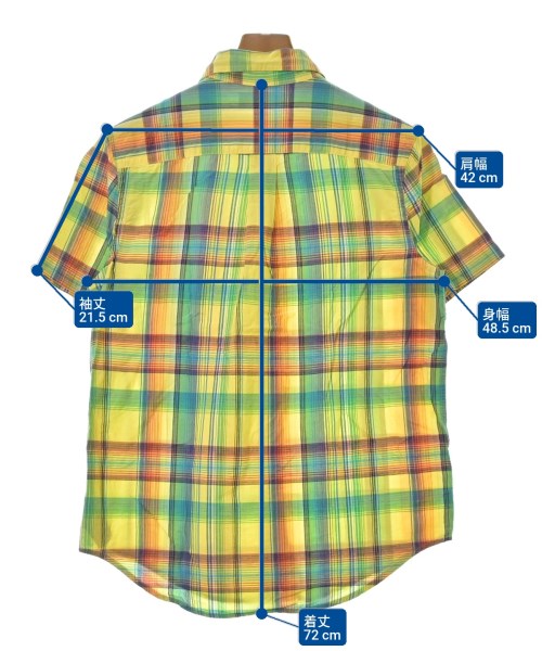 Ralph Lauren（ラルフローレン）カジュアルシャツ 黄 サイズ:18-20(XS位) メンズ/2200678682029