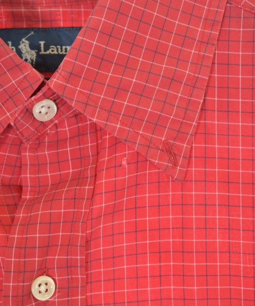 Ralph Lauren（ラルフローレン）カジュアルシャツ 赤 サイズ:M メンズ/2200676722031