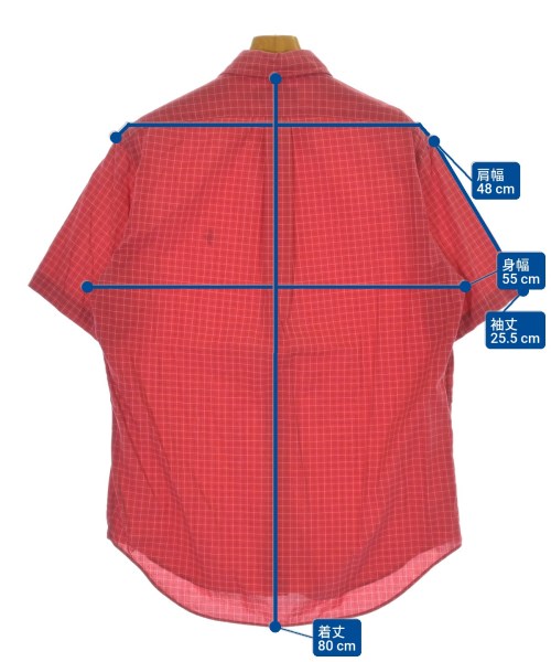 Ralph Lauren（ラルフローレン）カジュアルシャツ 赤 サイズ:M メンズ/2200676722031