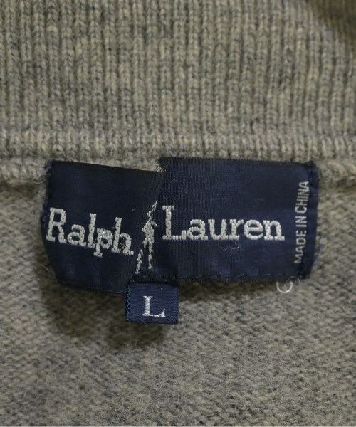 Polo Ralph Lauren（ポロラルフローレン）ニット・セーター グレー サイズ:L レディース/2200680387011