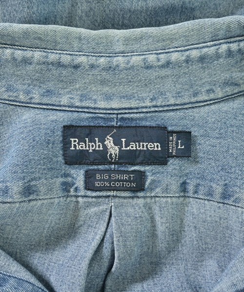 Ralph Lauren（ラルフローレン）カジュアルシャツ 青 サイズ:L メンズ/2200694665099