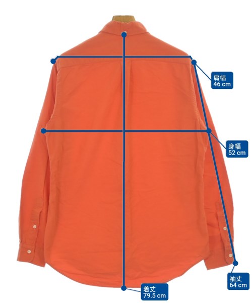 Polo Ralph Lauren（ポロラルフローレン）カジュアルシャツ オレンジ サイズ:M メンズ/2200693094081