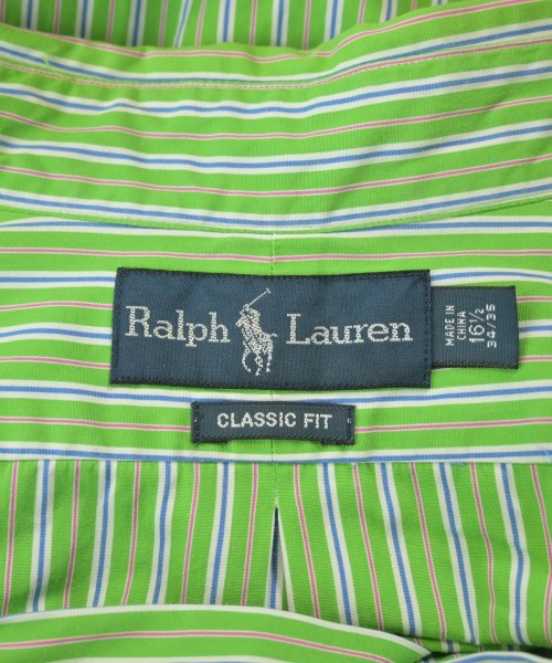 Ralph Lauren（ラルフローレン）カジュアルシャツ 緑 サイズ:16 1/2(XL位) メンズ/2200643224094