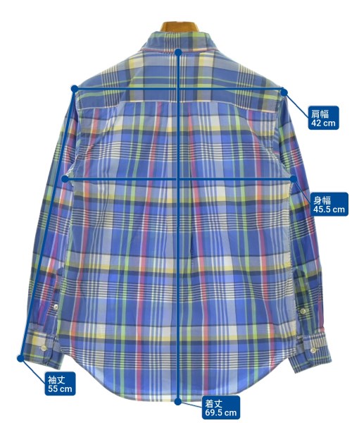 Polo Ralph Lauren（ポロラルフローレン）カジュアルシャツ 青 サイズ:M レディース/2200650846036