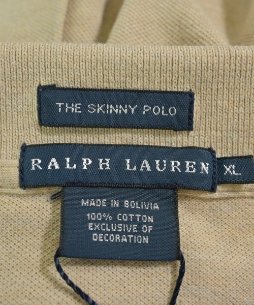 Ralph Lauren（ラルフローレン）ポロシャツ ベージュ サイズ:XL メンズ/2200657832070