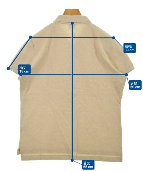 Ralph Lauren（ラルフローレン）ポロシャツ ベージュ サイズ:XL メンズ/2200657832070