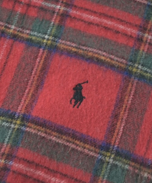 Ralph Lauren（ラルフローレン）マフラー 赤 サイズ:- メンズ/2200657978426