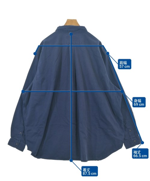 Ralph Lauren（ラルフローレン）カジュアルシャツ 紺 サイズ:4XB(XXXXL位) メンズ/2200710946089
