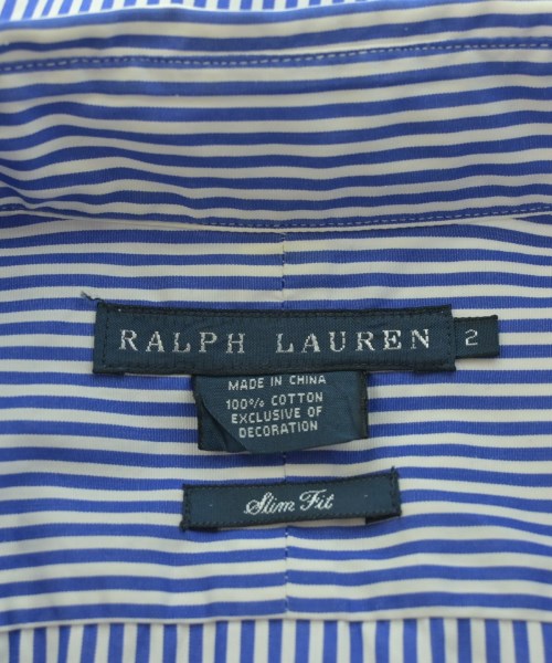 Ralph Lauren（ラルフローレン）カジュアルシャツ 青 サイズ:2(M位) レディース/2200712414081