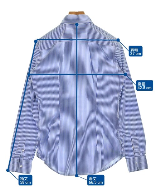 Ralph Lauren（ラルフローレン）カジュアルシャツ 青 サイズ:2(M位) レディース/2200712414081