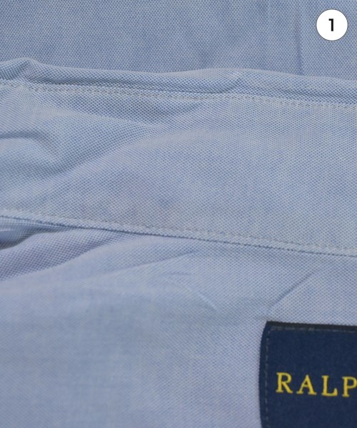 Polo Ralph Lauren（ポロラルフローレン）カジュアルシャツ 青 サイズ:16(L位) メンズ/2200714517094