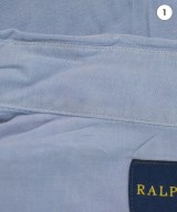 Polo Ralph Lauren（ポロラルフローレン）カジュアルシャツ 青 サイズ:16(L位) メンズ/2200714517094