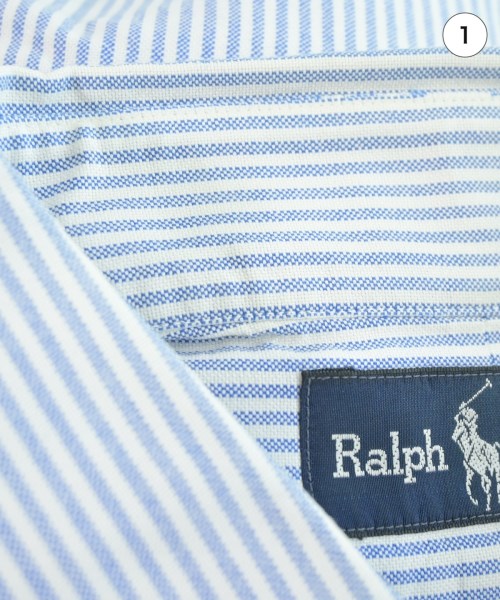 Polo Ralph Lauren（ポロラルフローレン）カジュアルシャツ 青 サイズ:L メンズ/2200714517131