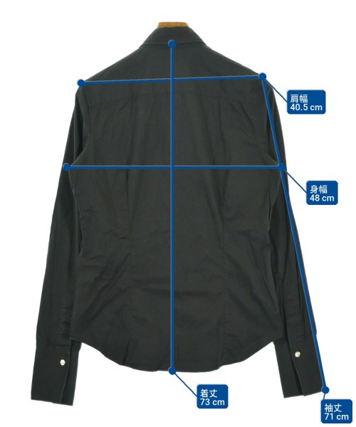 Ralph Lauren（ラルフローレン）カジュアルシャツ 黒 サイズ:10(L位) レディース/2200716695028
