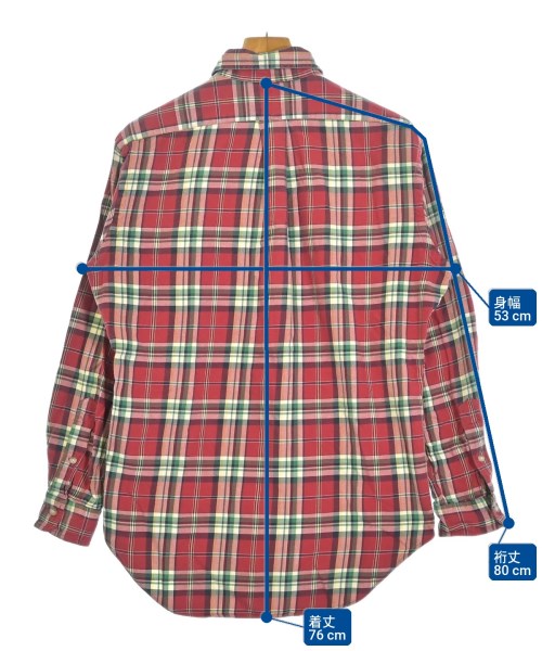 Polo Ralph Lauren（ポロラルフローレン）カジュアルシャツ 赤 サイズ:M メンズ/2200713786057