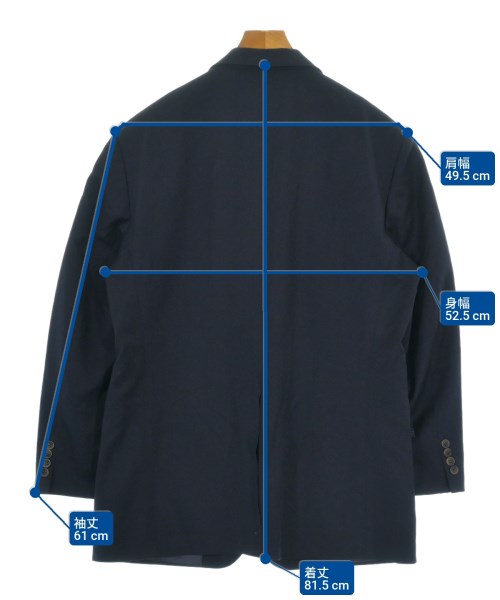 Ralph Lauren（ラルフローレン）テーラードジャケット 紺 サイズ:42(XL位) メンズ/2200646255118