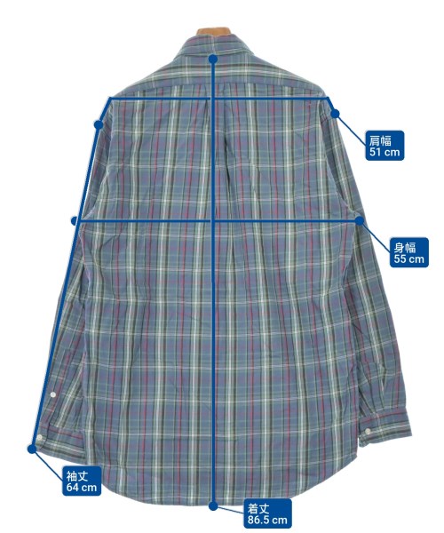 Ralph Lauren（ラルフローレン）カジュアルシャツ 青 サイズ:L メンズ/2200638702040