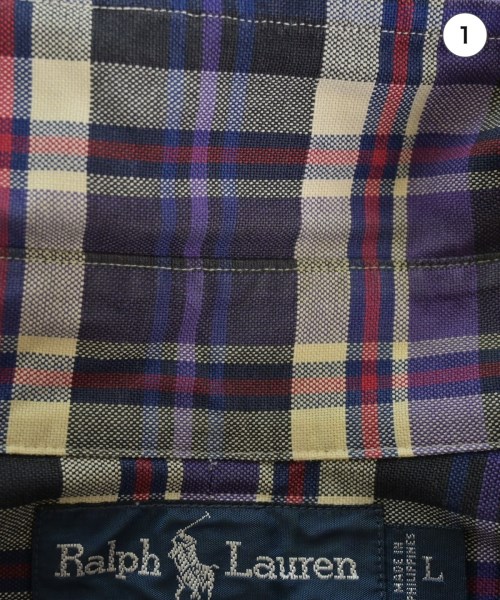 Ralph Lauren（ラルフローレン）カジュアルシャツ 紫 サイズ:L メンズ/2200643687059