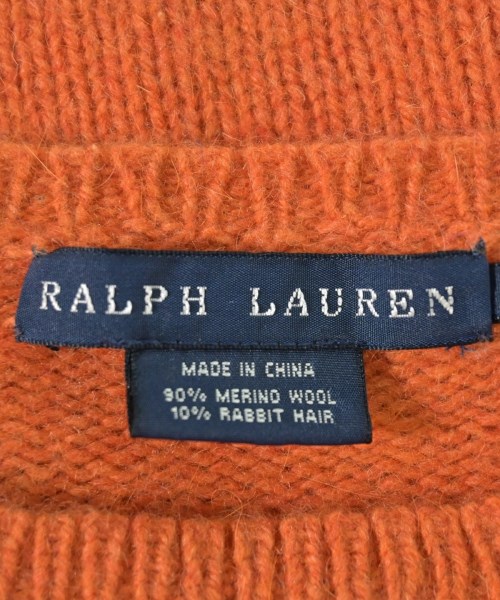 Ralph Lauren（ラルフローレン）ニット・セーター オレンジ サイズ:M レディース/2200703265173