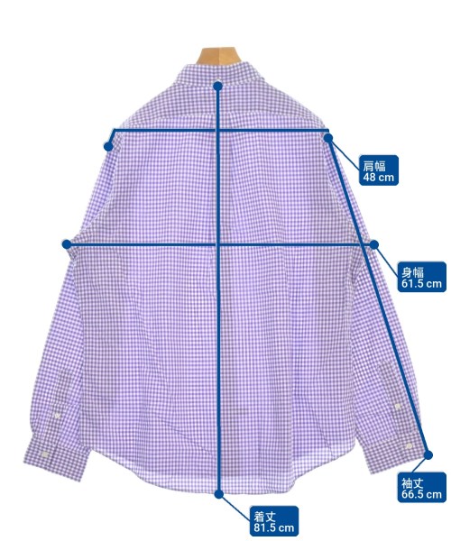 Ralph Lauren（ラルフローレン）カジュアルシャツ 紫 サイズ:XL メンズ/2200706440140