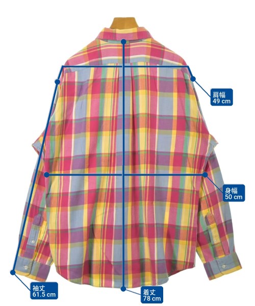 Ralph Lauren（ラルフローレン）カジュアルシャツ ピンク サイズ:LL メンズ/2200702554100