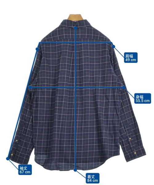 Ralph Lauren（ラルフローレン）カジュアルシャツ 紺 サイズ:XL メンズ/2200710116055