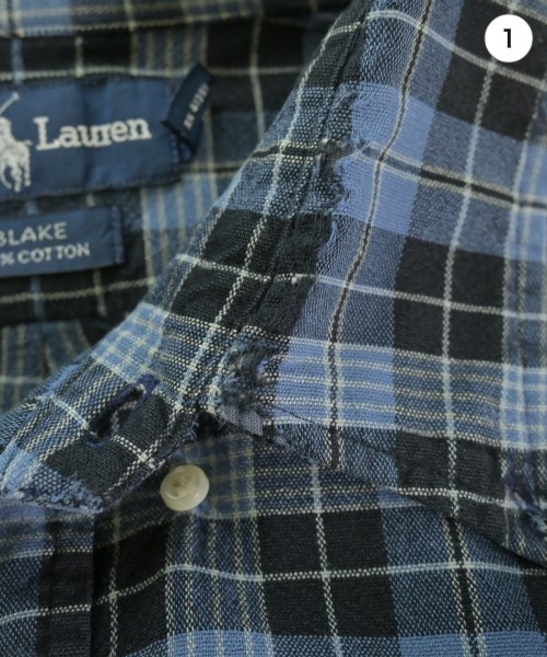 Ralph Lauren（ラルフローレン）カジュアルシャツ 青 サイズ:L メンズ/2200710116062