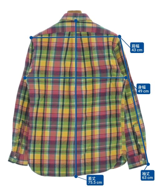 Polo Ralph Lauren（ポロラルフローレン）カジュアルシャツ 黄 サイズ:S メンズ/2200663306091