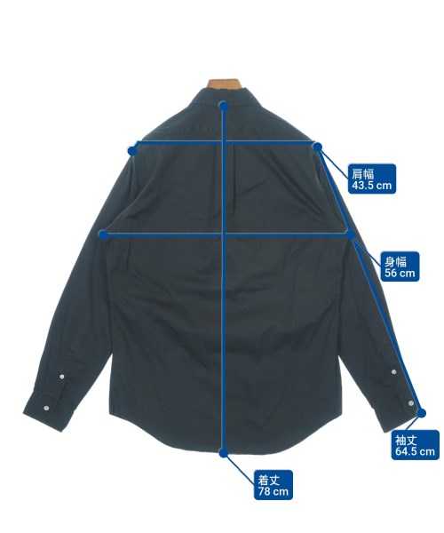 Ralph Lauren（ラルフローレン）カジュアルシャツ 紺 サイズ:M メンズ/2200663306107