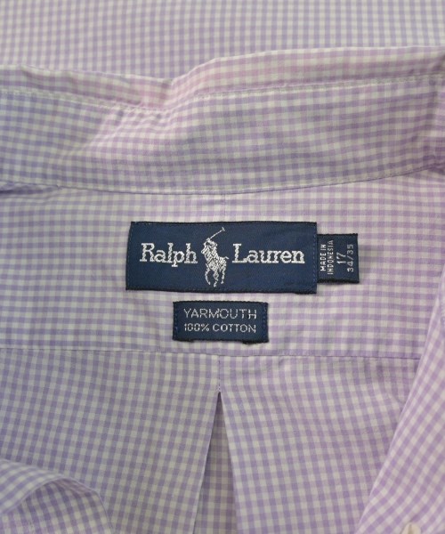 Ralph Lauren（ラルフローレン）カジュアルシャツ 紫 サイズ:17(XXL位) メンズ/2200666691071