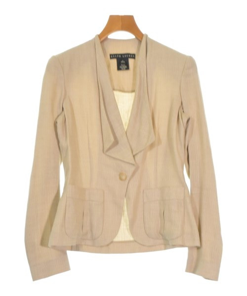 Ralph Lauren(ラルフローレン)テーラードジャケット ベージュ サイズ:2(M位)/2200667259034