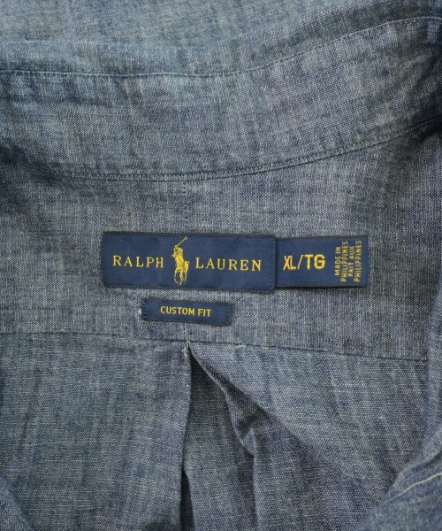 Ralph Lauren（ラルフローレン）カジュアルシャツ 紺 サイズ:XL メンズ/2200732816094